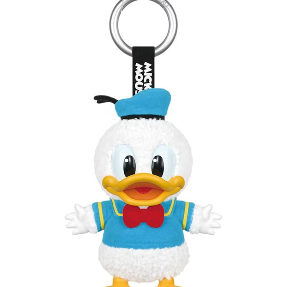 Authentic Popmart Mickey Family plush keychain - DONALD